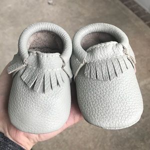 Freshly Picked Pebble Moccasins, size 1